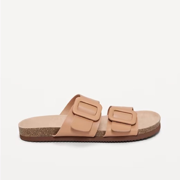 🆕 Old Navy | Double-Strap Earth Sandal in Adobe Clay Size 9 - Picture 3 of 6